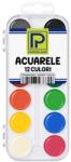 PAPERLAND Acuarele Paperland PP-16400017, 12 culori (PP-16400017)