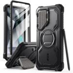 SUPCASE ArmorBox MagSafe tok + kijelzővédő Galaxy S25 Ultra fekete