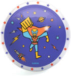 Szuperhősök - 22 cm gumilabda - Superheroes ball - DJ00169