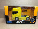 JPT1 Cap tractor Scania V8 r730 4x2 galben Welly scara 1/64 (JPT)