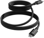 Baseus USB 2.0 Type C Lightning Töltő/adat Fekete 1m P10319805111-01 (P10319805111-01)
