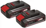 Einhell Set 2 acumulatori Einhell Power X-Change 18V 2, 5Ah, compatibili cu toată gama PXC-Twinpack (4511524)