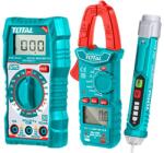 TOTAL Set multimetru digital TOTAL, multimetru cu clemă și tester de tensiune AC, Total TMT43028 (TMT43028)