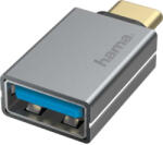 Hama Adaptor HAMA 200300 Type C - USB-A, gri (4047443437006)