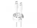 PanzerGlass empower by PanzerGlass 60W USB-C 2m-es töltőkábel (EM85432) ezüst fehér (EM85432)