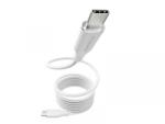 PanzerGlass Empower by PanzerGlass Magnetic 240W USB-C 1, 5m-es töltőkábel (EM84572) ezüstfehér (EM84572)