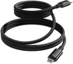 Baseus Tungsten Gold Magnetic USB Type-C - cablu de date cu încărcare rapidă de 20 W pentru iPhone, 1 m, negru (P10319805111-01)