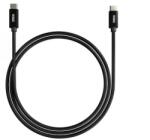 YENKEE YCU C101 BK USB-C - USB-C Adat-, és Töltő kábel (35055946) (35055946)