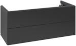Villeroy & Boch Antao dulap 118.8x50.4x49.3 cm sub chiuveta pe perete negru K06000PD (K06000PD)