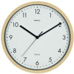 MAUL Ceas de perete MAUL MAULgrain, 31 cm, cu model de lemn (9051470)