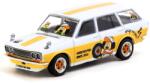 Tarmac Model de colecție Tarmac Retro: Automobile - Datsun Bluebird 510 Wagon, Ohige no Pon (Alb/Portocaliu) (TCT64G026ONP)