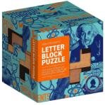 Professor Puzzle Puzzle logic 3D din lemn Professor Puzzle - Albert Einstein: Puzzle cu litere (EIN11745)