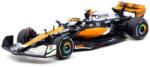 Tarmac Model de colecție Tarmac Works Mașini de curse: McLaren MCL60, Marele Premiu al Marii Britanii (Negru/Portocaliu) (2023) (TCT64GF070LN2)