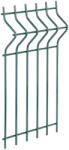 Strend Pro Garden Kerítéspanel, Strend Pro Garden Eurostandard 3D, szélesség: 250 cm, magasság: 153 cm, zöld, szemméret: 5 x 20 cm, huzalvastagság: 4, 0 mm, PVC-bevonatú (TC431316)