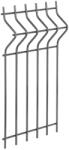 Strend Pro Garden Kerítéspanel, Strend Pro Garden Eurostandard 3D, szélesség: 250 cm, magasság: 173 cm, antracit, szemméret: 5 x 20 cm, huzalvastagság: 4, 0 mm, PVC-bevonatú (TC431340)