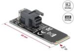 Delock M. 2 2260 Key M -> SFF-8643 NVMe adapter (61070) (DL61070) (DL61070)
