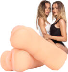 S-Line Twins - vagină artificială realistă (culoarea pielii) - 2 buc (8714273017741)