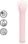 Loveline - vibrator de sticlă cu cap sferic (roz) (8714273021380) Dildo