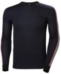Helly Hansen HH Lifa Stripe Crew Mărime: L / Culoare: negru (48800_998-L)