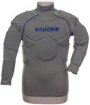 Vaughn Padded Goalie Compression Shirt Pro with Collar Grey Senior Kompressziós póló L