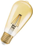OSRAM Vintage dimmelhető LED fényforrás (izzó) Edison körte forma, E27 foglalat, 6, 5W, 725lm, 2400K meleg fehér ( 4099854081514 ) (4099854081514)
