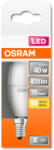 OSRAM Star LED fényforrás (izzó) gyertya forma matt búra, E14 foglalat, 4, 9 W, 470lm, 2700K meleg fehér ( 4058075431072 ) (4058075431072)