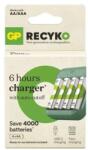 ASTRA GP USB töltő ECO AA/AAA + 4xAA 2100mAh GP ReCyko (EM-B50434)