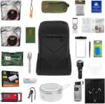 TM Helikon Bail Out Bag menekülési hátizsák 25 l Black V2 - felszereléssel (2838014)