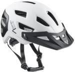 Black Crevice MTB Kerékpáros Sisak Fehér/Fekete M/L (58-61 cm) Férfi Női Légáteresztő Állítható Biciklis Bukósisak