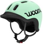 woom Ready gyermek kerékpáros sisak S-es méret (50-53 cm) - Ellenzővel és ütésvédelemmel - Fiúknak és lányoknak - Állítható - Menta
