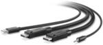  Kvm Dual Displayport Cable Set For F1dn104w-3ea/ 3.0m Taa (f1d9020b10t)