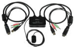  2 Port Hdmi Cable Kvm Switch In (sv211hdua)