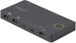  2 Port Hybrid Usb-c Kvm Switch Kvm Switch - 4k 60hz Hdmi 2.0 (sv221huc4k)