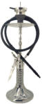 WD Hookah Set WD Hookah Steel Butterfly Black Smoke