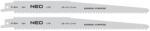 NEO TOOLS Orrfűrészlap 225mm, fém, INOX, fa, réz, műanyag, alu, 2db (57-954) - storeplace