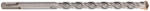 GRAPHITE Betonfúró SDS PLUS, 2 élű, dupla spirálos, 12x210mm (56T125)