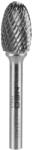 NEO TOOLS Keményfém marófej, turbómaró, E csepp, ovális, 14x22mm, szár méret 6x45mm (55-367) - storeplace
