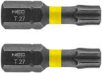 NEO TOOLS Torziós ütvecsavarozó bit Torx 27x25mm, 2db (56-515) - storeplace
