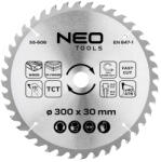NEO TOOLS Körfűrészlap keményfém fogakkal, 300x30mm, 40 fog (55-606) - storeplace