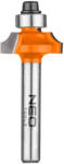 NEO TOOLS Felsőmaró kés, kerekítő 19x6.5mm, 6mm (56-224) - storeplace