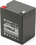 TYPEC Acumulator plumb-acid 12V 5Ah Tecnio, conectori Faston F2, pentru UPS, sisteme de alarma, supraveghere video, incendiu si automatizari