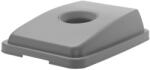 HENDI Capac cu orificiu pentru recipient dreptunghiular de 60 l, HENDI, orificiu rotund, 660x470x(H)30 mm Cos de gunoi
