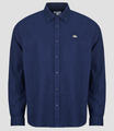 Lacoste Hosszú ujjú ingek Chemise en flanelle de coton regular fit Tengerész DE 40