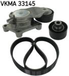 SKF hosszbordás szíj készlet SKF VKMA 33145 for CITROËN, PEUGEOT, FORD, FIAT, … (VKMA 33145)