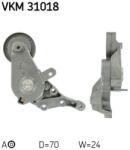 SKF Szíjfeszítő, hosszbordás szíj SKF VKM 31018 for AUDI, SEAT, SKODA, VW (VKM 31018)