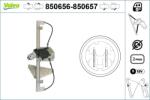 VALEO ablakemelő VALEO 850657 for TOYOTA, CITROËN, PEUGEOT (850657)
