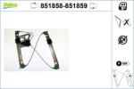 VALEO ablakemelő VALEO 851858 for MERCEDES-BENZ (851858)