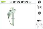 VALEO ablakemelő VALEO 851672 for HONDA (851672)
