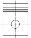 MAHLE dugattyú MAHLE 015 61 02 (015 61 02)