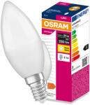 OSRAM LED izzó E14 B37 gyertya 2.8W = 25W 250lm 3000K meleg fehér 180° VALUE CLASSIC Osram (4099854547874)